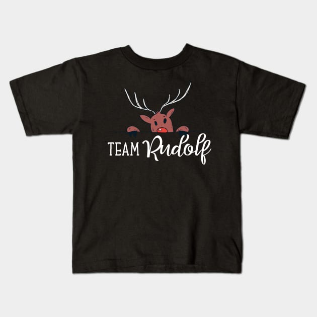 Team Santa  Outfit for a Family Christmasoutfit Kids T-Shirt by alpmedia